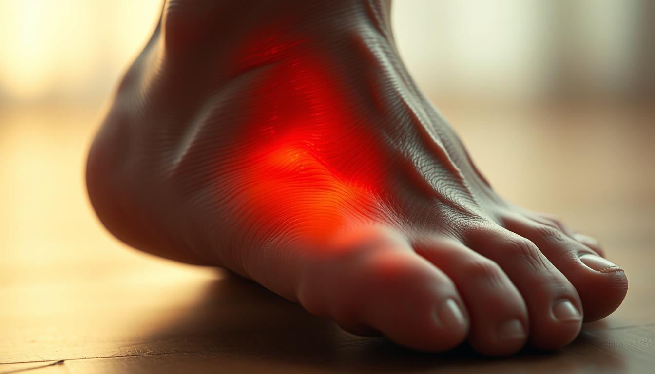 Schwellung Fuss Innenseite Unterhalb Knochel